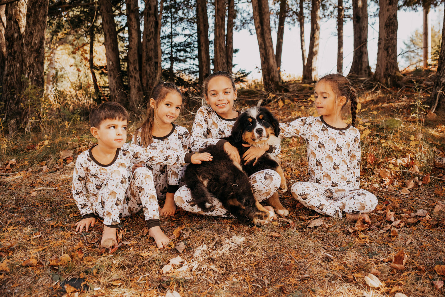 Beary Sleepy Moose Two Piece