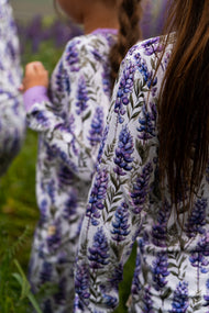 Lupine Fields Two Piece | Maine Lupine Pajamas
