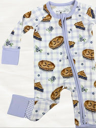 Sweet As Pie Zippy | Maine Inspired Blueberry Pie Pajamas