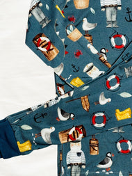 Coastal Fisherman Two Piece | Coastal Pajamas
