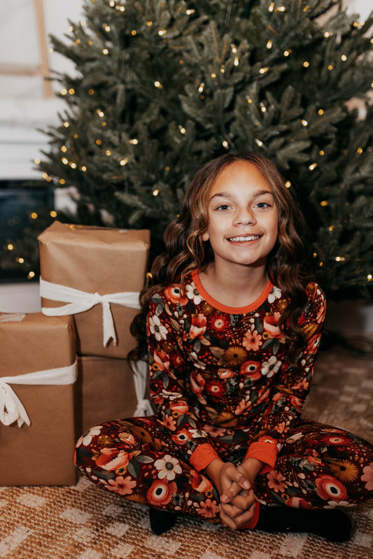 Christmas Floral Two Piece