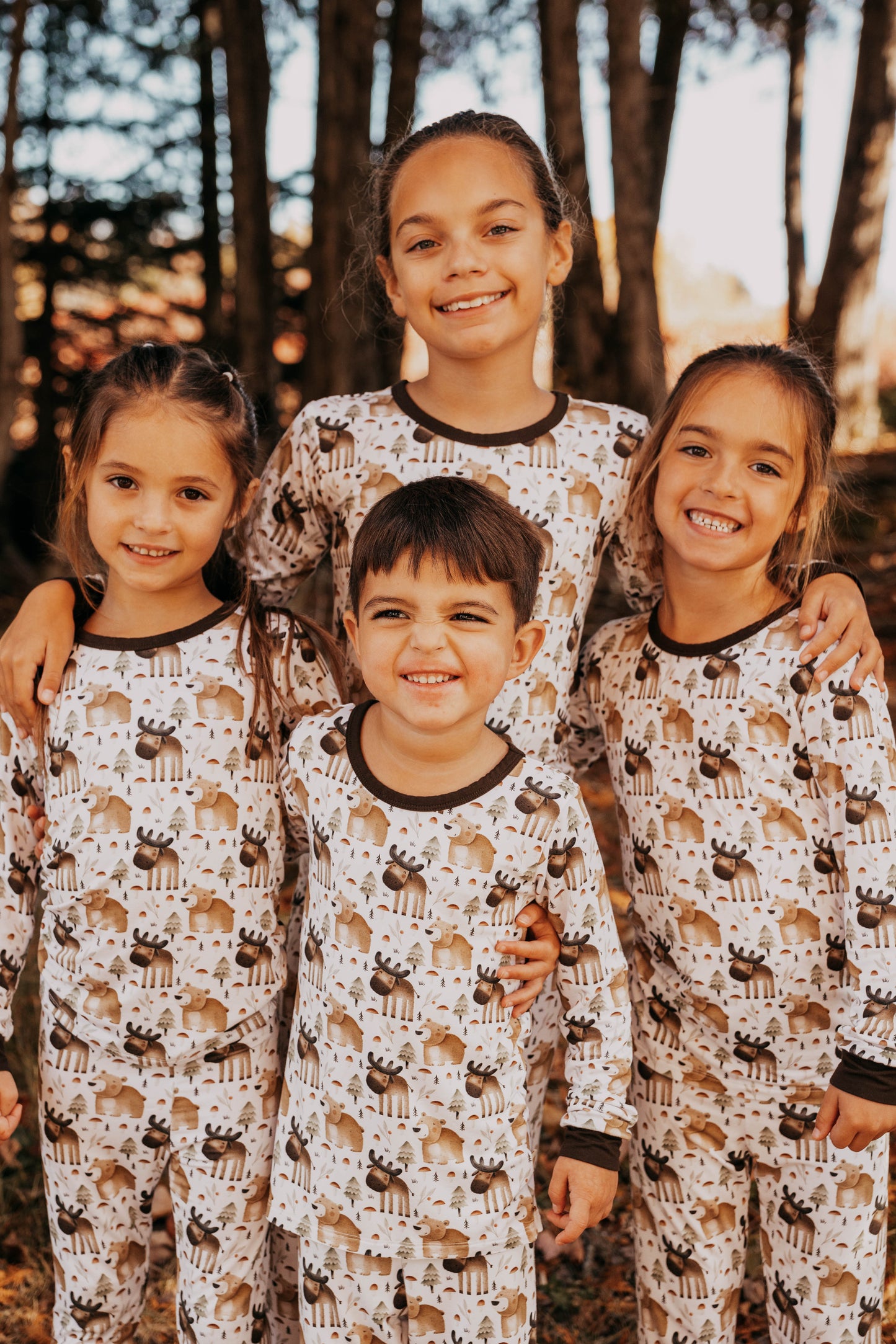 Beary Sleepy Moose Two Piece