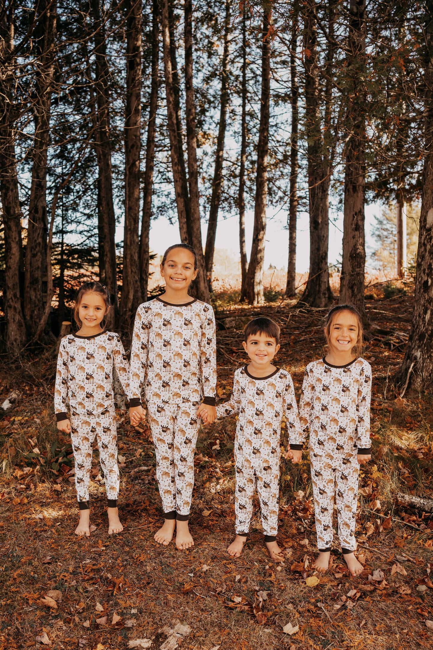 Beary Sleepy Moose Two Piece