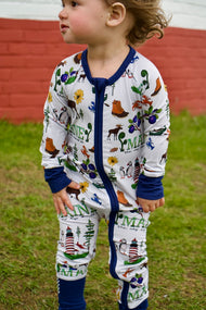 Maine Memories  Zippy | Maine Pajamas