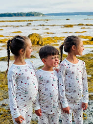 Clay Point Two Piece | Coastal Maine Inspired Pajamas