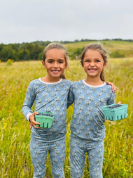 Halls Mills Two Piece Pajama | Maine Blueberry Pajamas