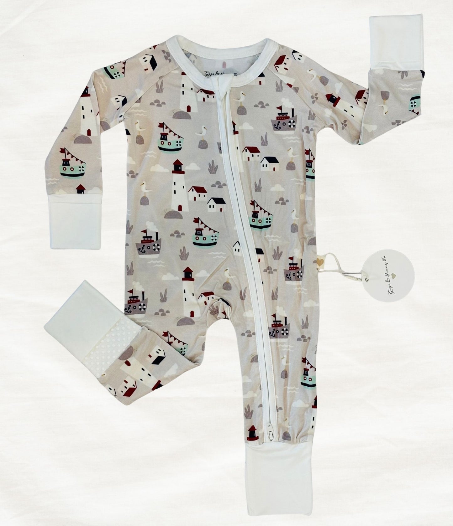 Clay Point Zippy | Coastal Maine Inspired Pajamas