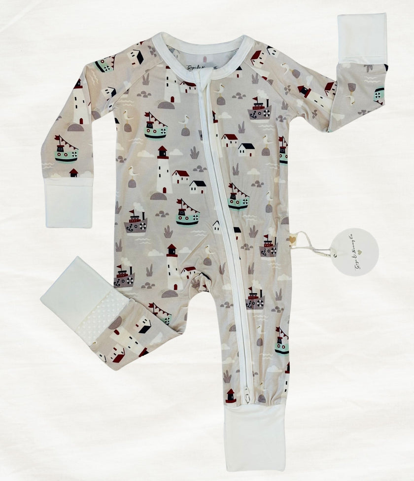 Clay Point Zippy | Coastal Maine Inspired Pajamas