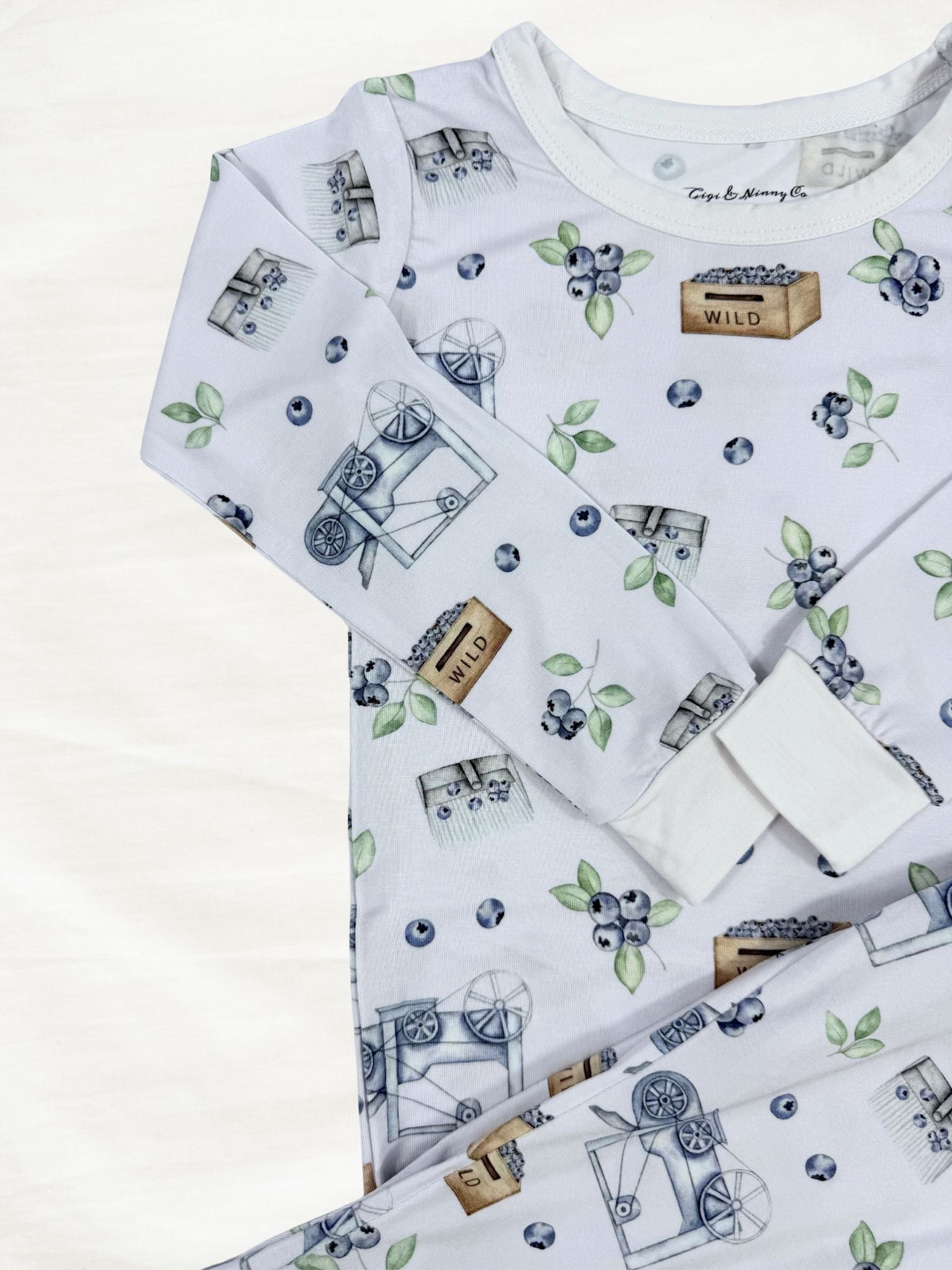 Maine Wild Light Blue Two Piece
