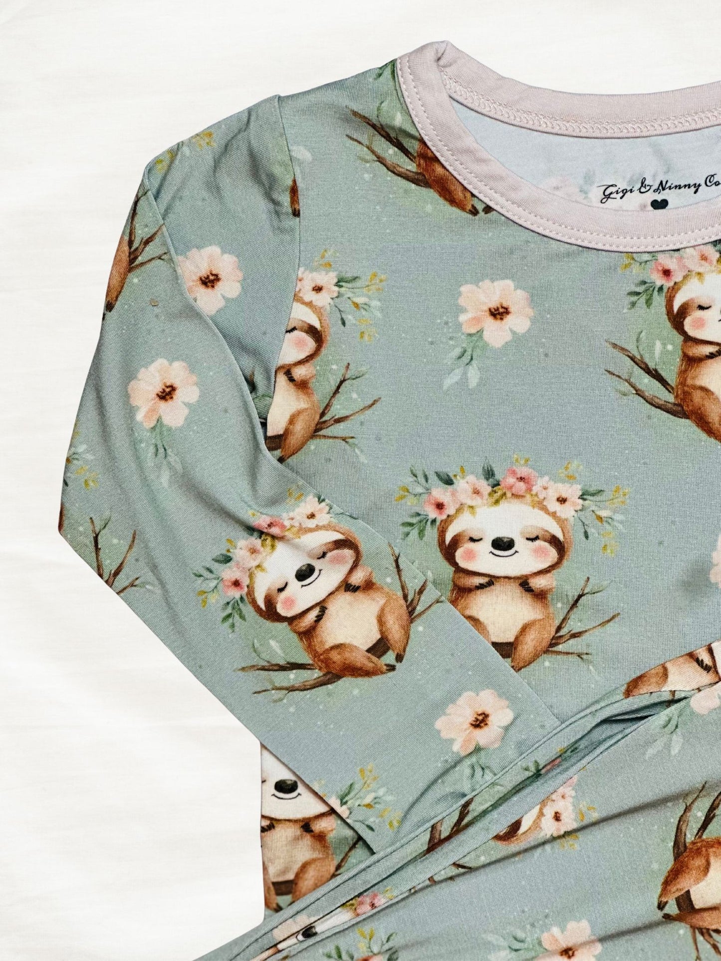 Sleepy Sloths Two Piece