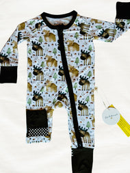 Beary Sleepy Moose Zippy