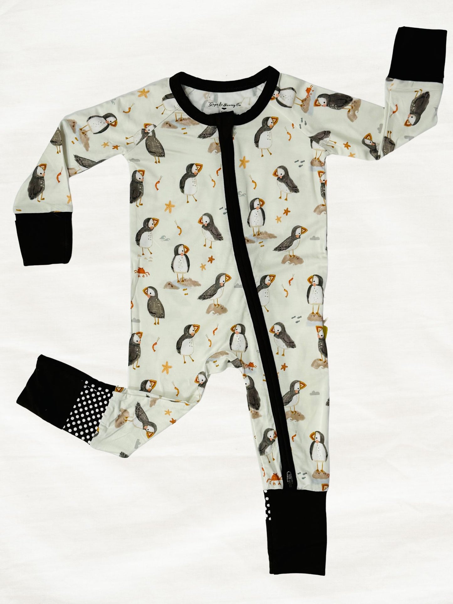 Bold Coast Puffin Zippy | Puffin Pajamas