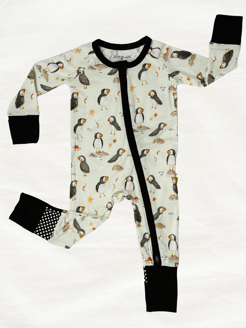Bold Coast Puffin Zippy | Puffin Pajamas