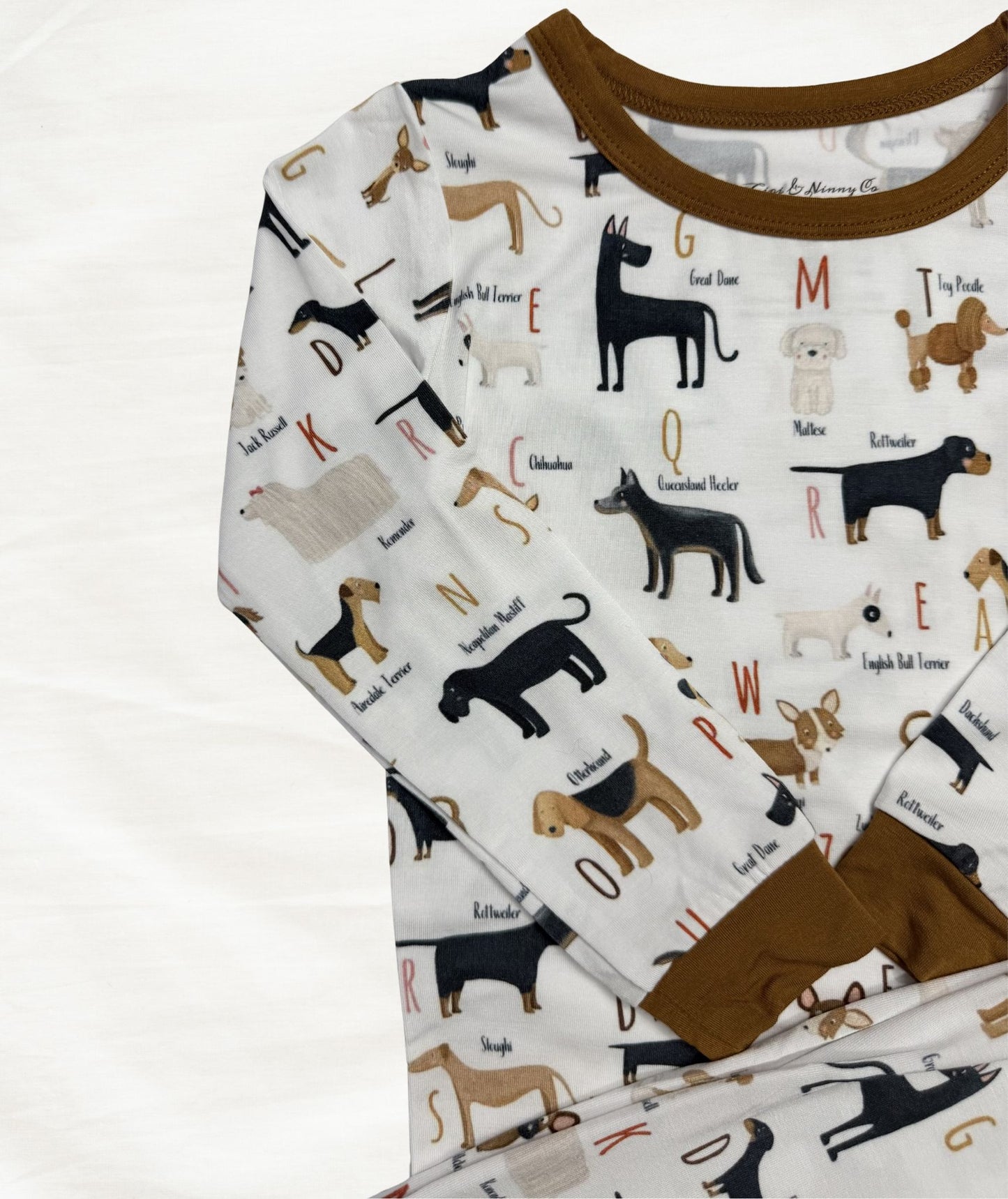 Alphabet Tails Two Piece