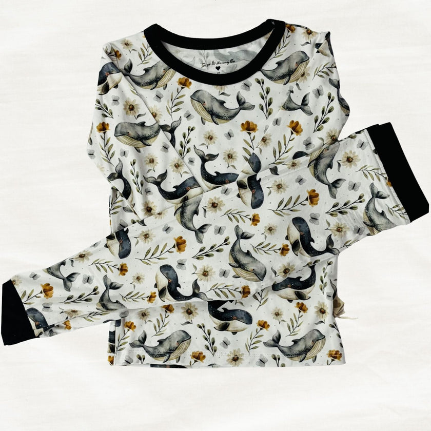 Head Harbor Whales Two Piece