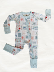 Coastal Patchwork Zippy