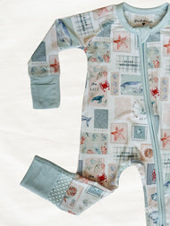 Coastal Patchwork Zippy