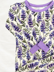 Lupin Fields Two Piece | Maine Lupin Pajamas