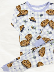 Sweet As Pie Two Piece | Maine Inspired Blueberry Pie Pajamas