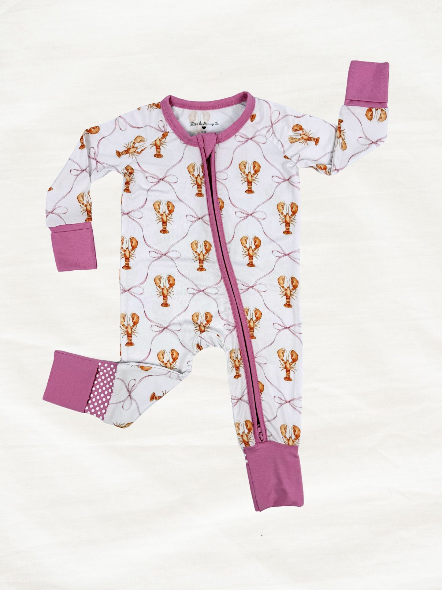Tied With Tides Zippy | Maine Lobster Pajamas