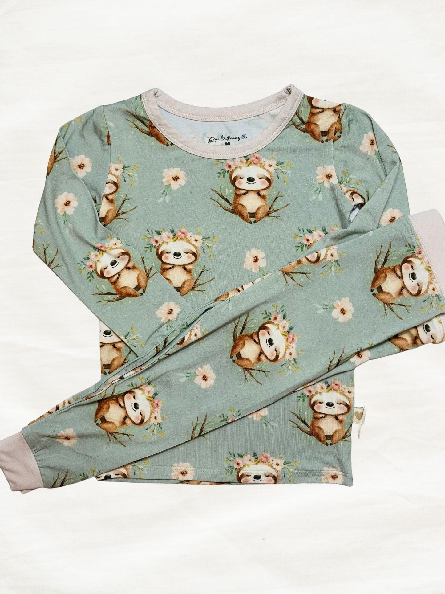Sleepy Sloths Two Piece