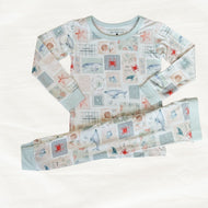 Coastal Patchwork Two Piece | Coastal Pajamas